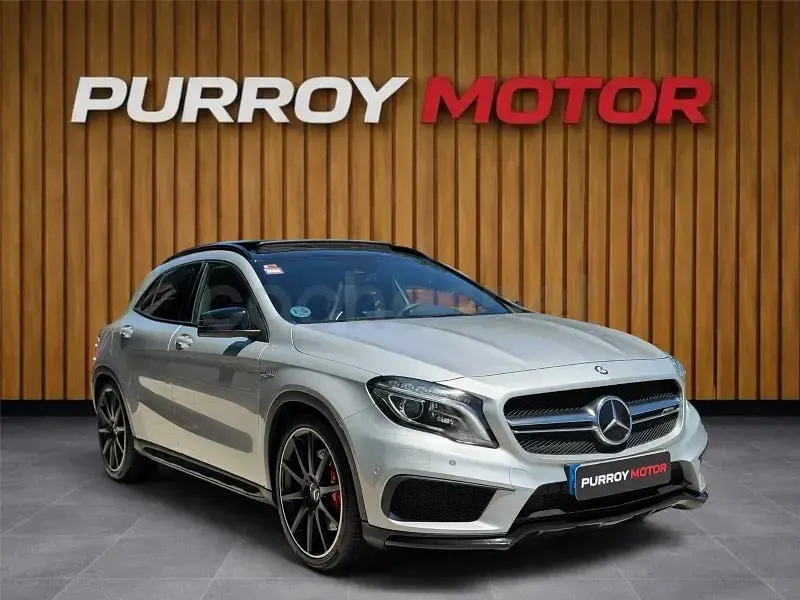 Usado Mercedes GLA45 AMG 381 CV (280 kW) 2016 Gris / plata SUV