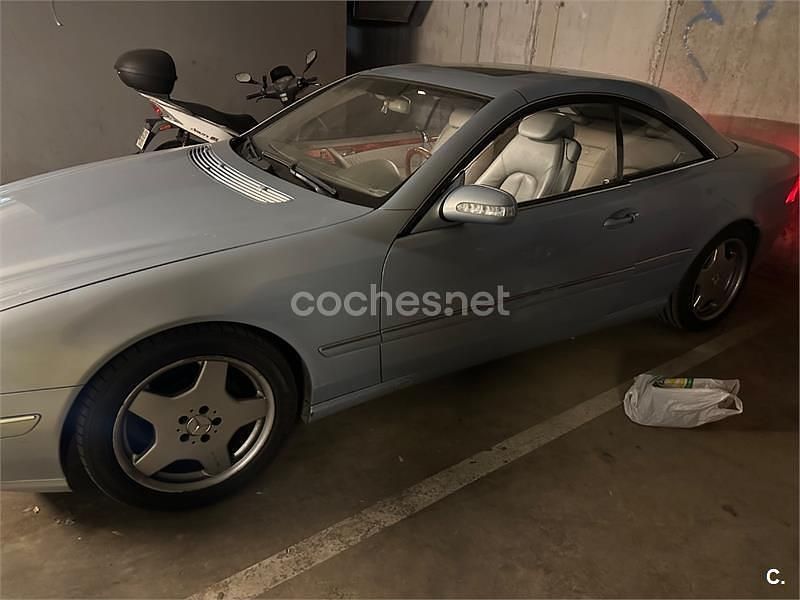 Usado Mercedes CL500 306 CV (225 kW) 2003 Gris / plata Coupe