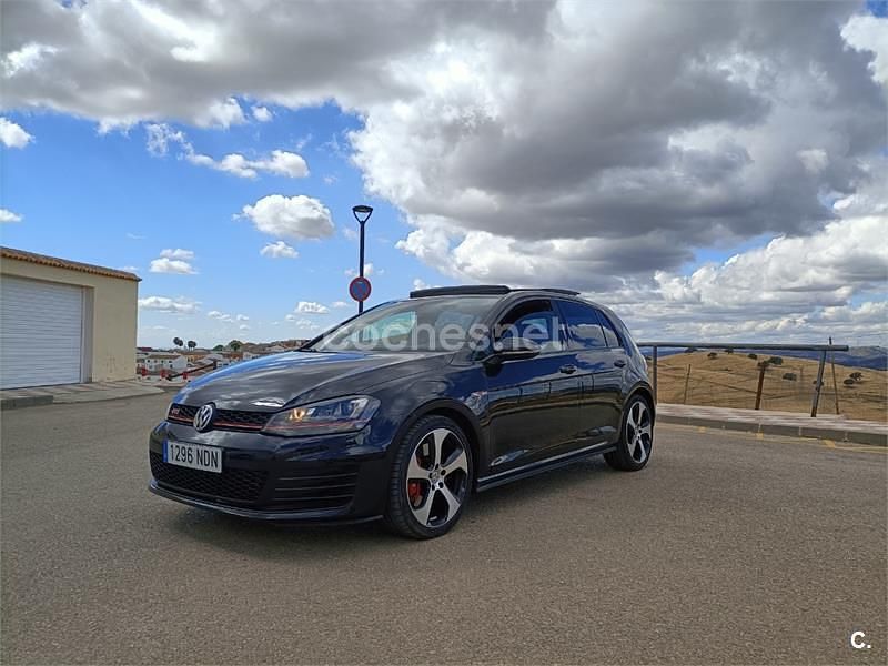 Negro Usado 2015 VW Golf VII GTI Berlina | 18.999 € (Precio justo) - Imagen 1/4