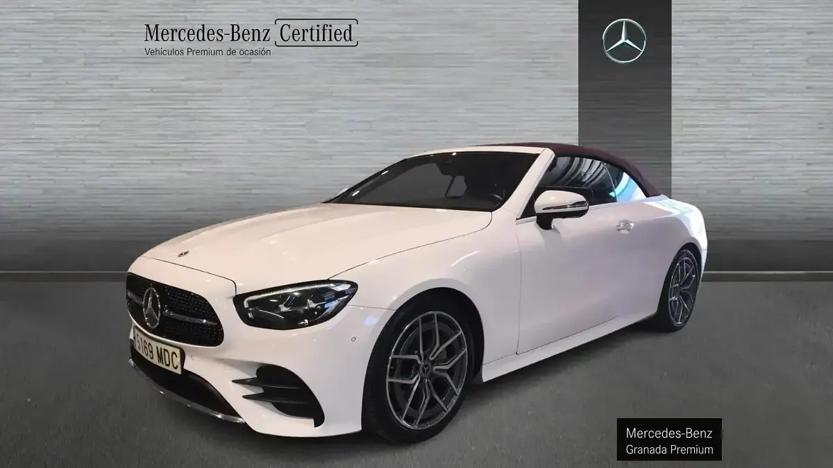 Usado Mercedes E220 AMG line 194 CV (142 kW) 2022 Descapotable