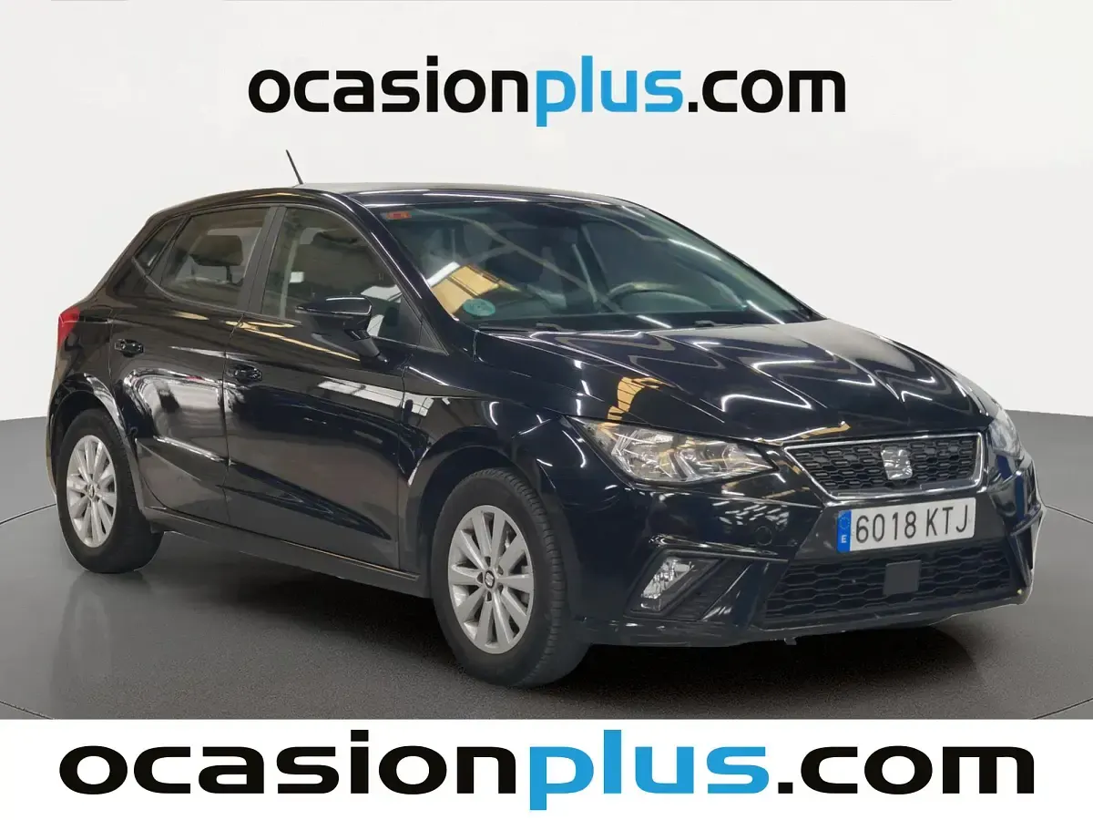 Usado Seat Ibiza Style Plus 80 CV (58 kW) 2019 Negro Utilitario