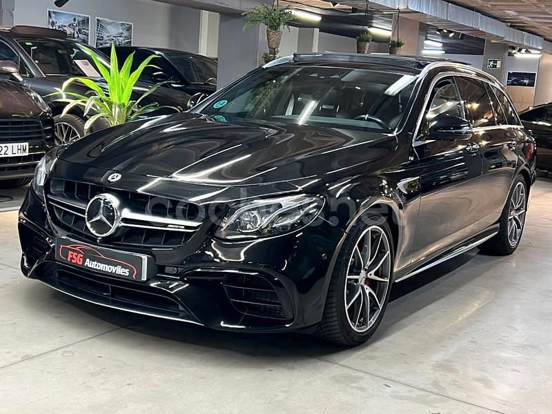 Negro Usado 2018 Mercedes E63S AMG Familiar | 43.800 € - Imagen 1/4