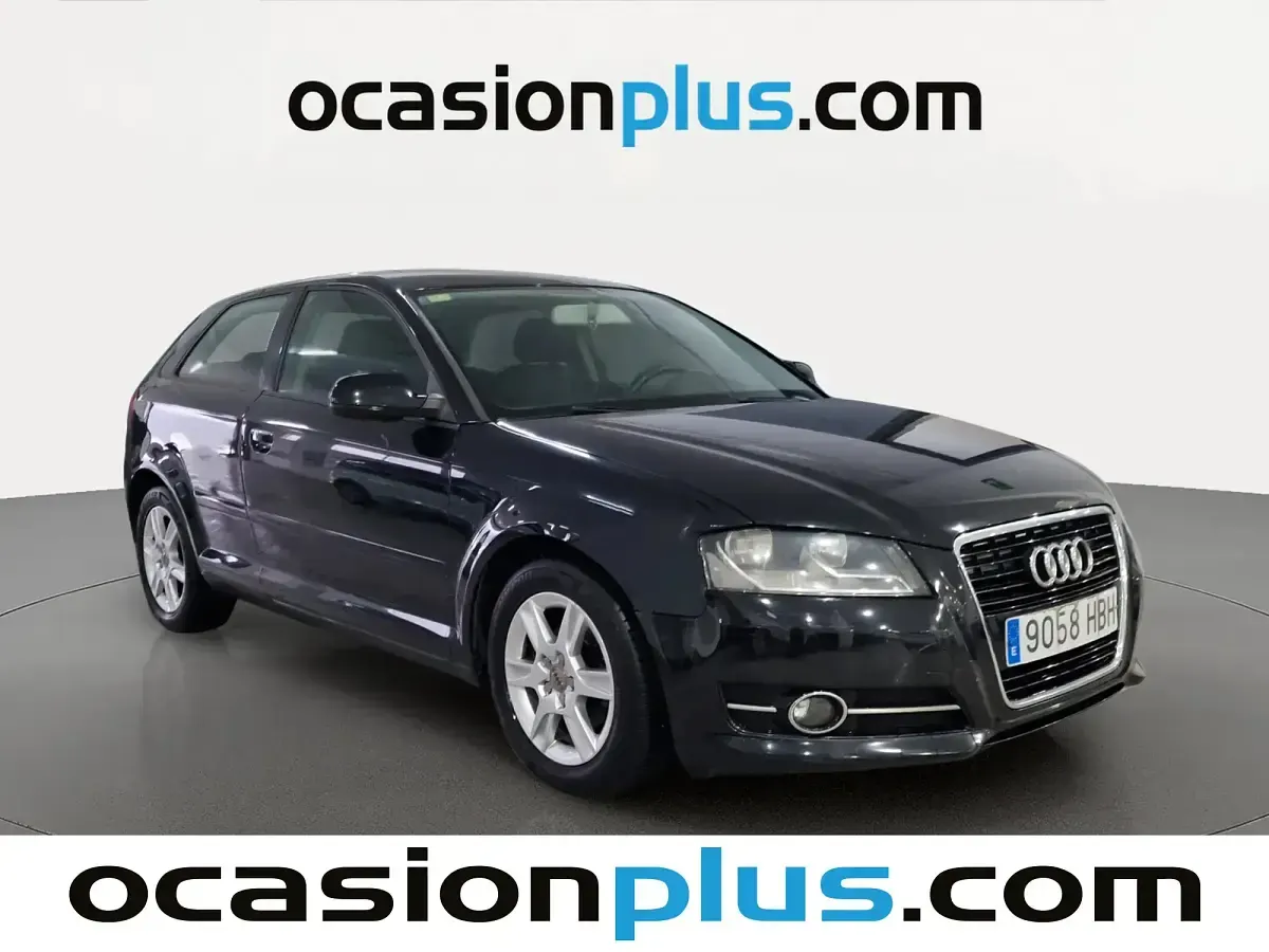 Usado Audi A3 Attraction 105 CV (77 kW) 2011 Negro Utilitario
