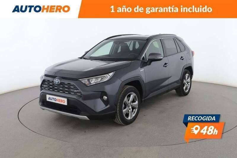 Gris Usado 2021 Toyota RAV4 Hybrid Style SUV | 31.237 € (Precio justo) - Imagen 1/3