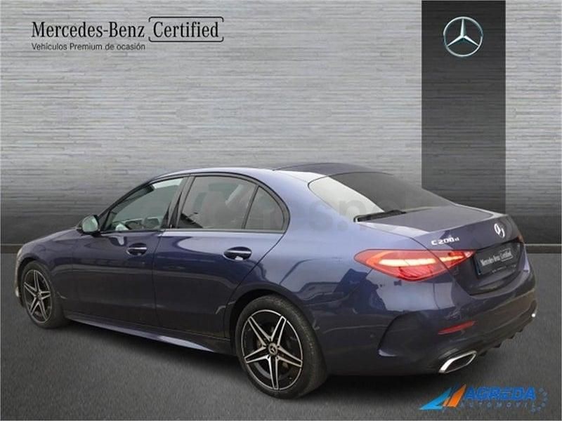 Usado Mercedes C200 163 CV (119 kW) 2025 Azul Berlina