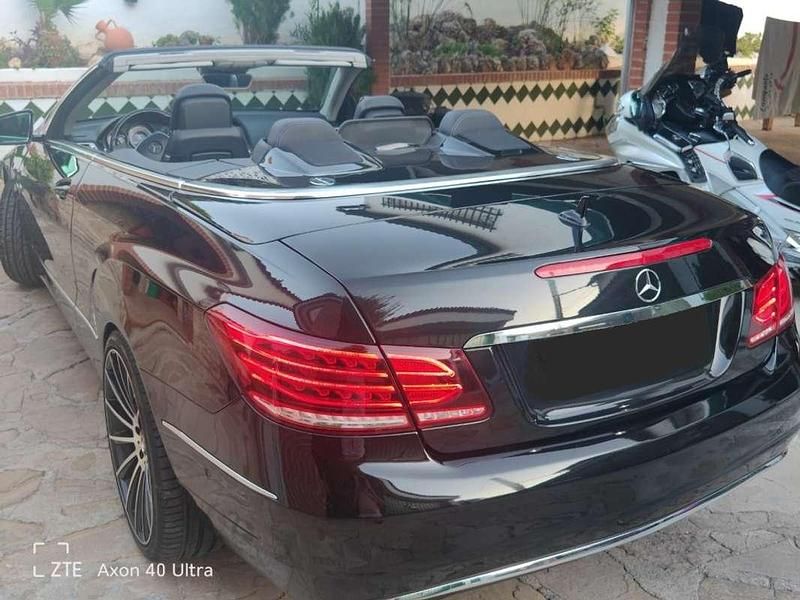 Usado Mercedes E350 258 CV (189 kW) 2015 Negro Descapotable