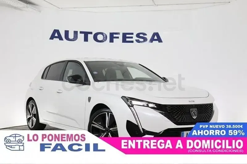 Usado Peugeot 308 GT 130 CV (95 kW) 2022 Blanco Berlina
