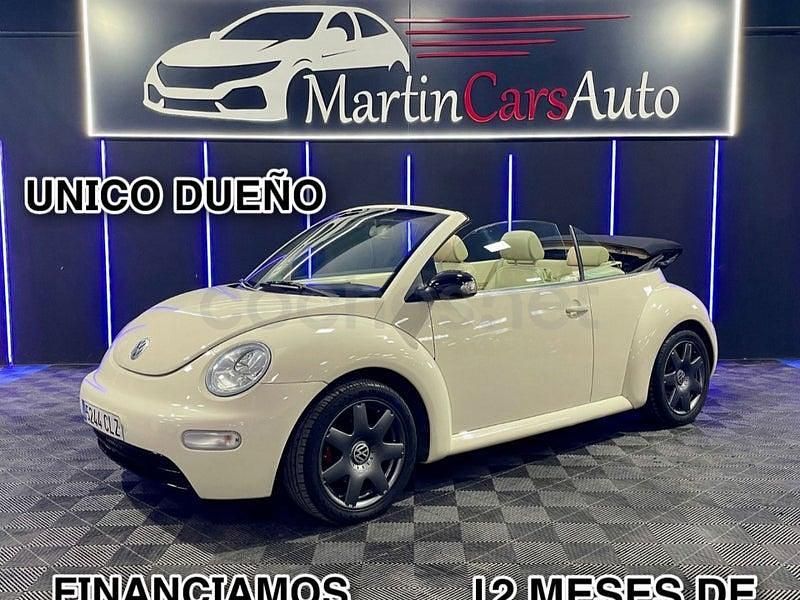 Usado VW New Beetle Cabriolet 100 CV (73 kW) 2003 Beige Descapotable