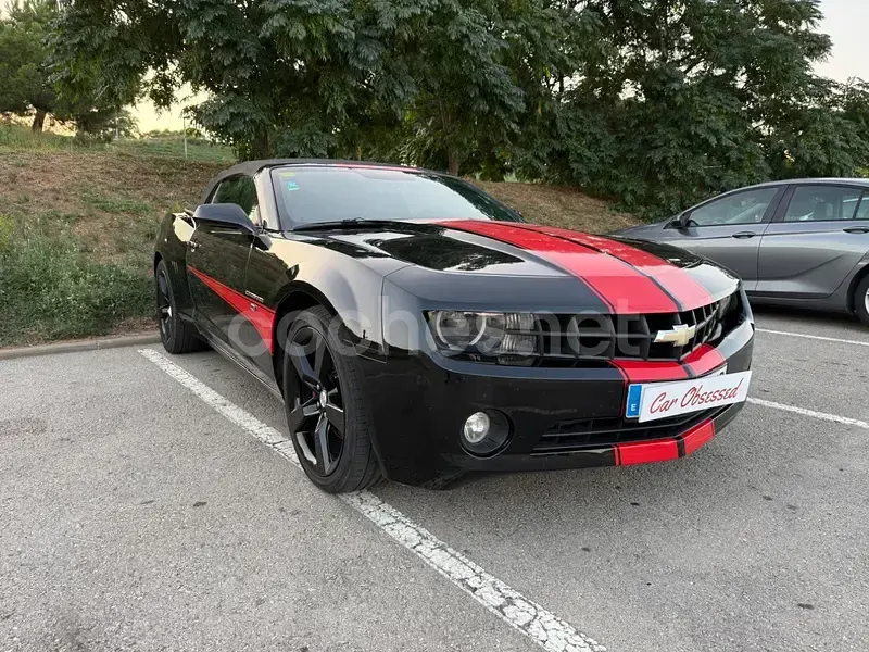 Usado Chevrolet Camaro 405 CV (297 kW) 2012 Negro Descapotable