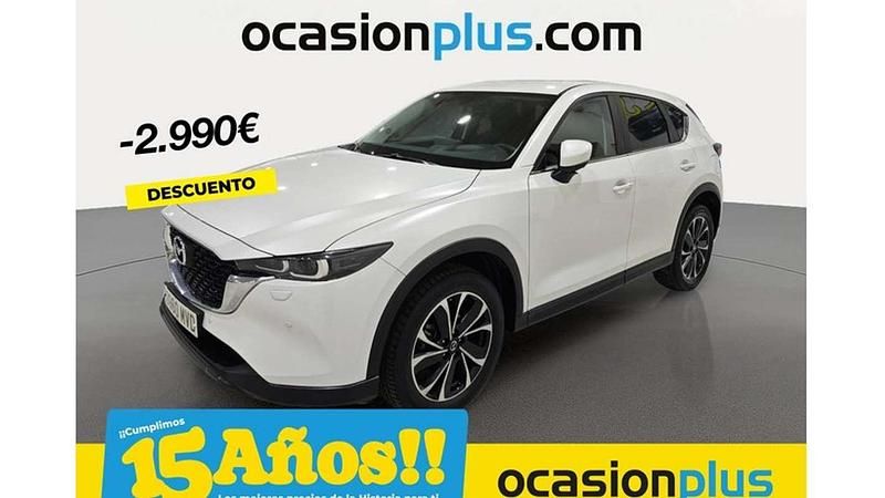 Blanco Usado 2024 Mazda CX-5 Exclusive-Line SUV | 29.000 € (Precio justo) - Imagen 1/4