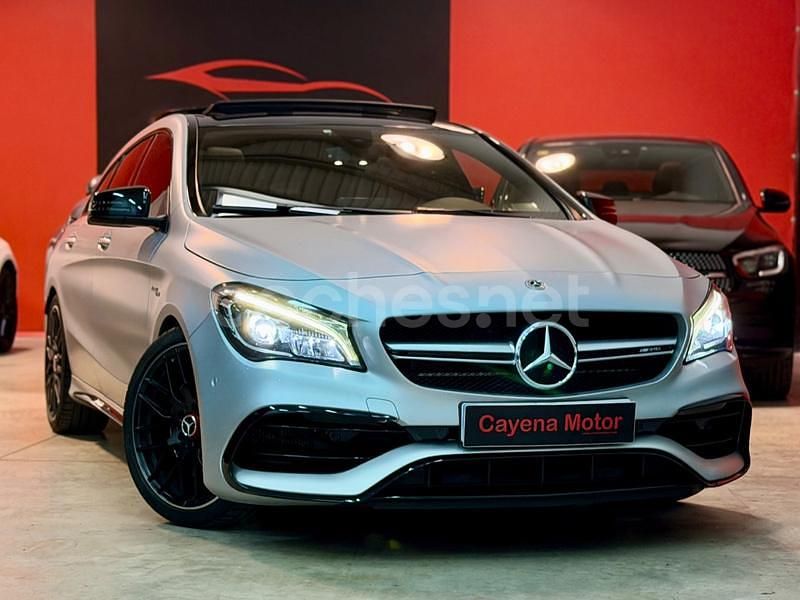 Gris / plata Usado 2017 Mercedes CLA45 AMG Shooting Brake Familiar | 26.990 € (Buen precio) - Imagen 1/4