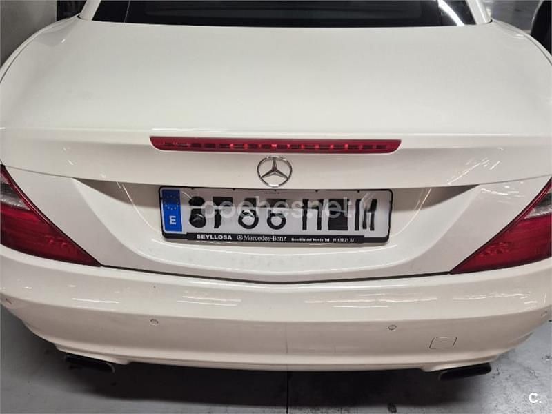 Usado Mercedes SLK200 184 CV (135 kW) 2013 Blanco Descapotable
