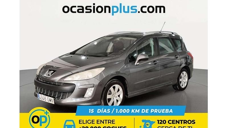 Usado Peugeot 308 SW Sport 120 CV (88 kW) 2009 Gris Familiar
