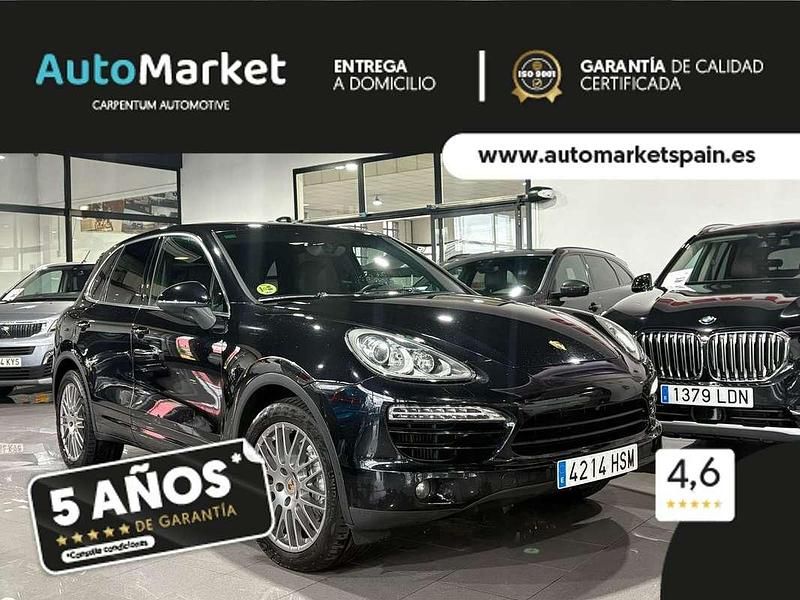 Negro Usado 2013 Porsche Cayenne SUV | 22.600 € (Buen precio) - Imagen 1/4