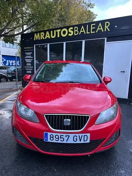 Käytetty Seat Ibiza Sport 90 HP (66 kW) 2010 Punainen Sedan
