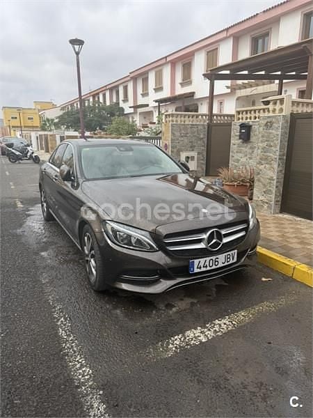 Usado Mercedes C220 AMG 170 CV (125 kW) 2014 Marrón Berlina