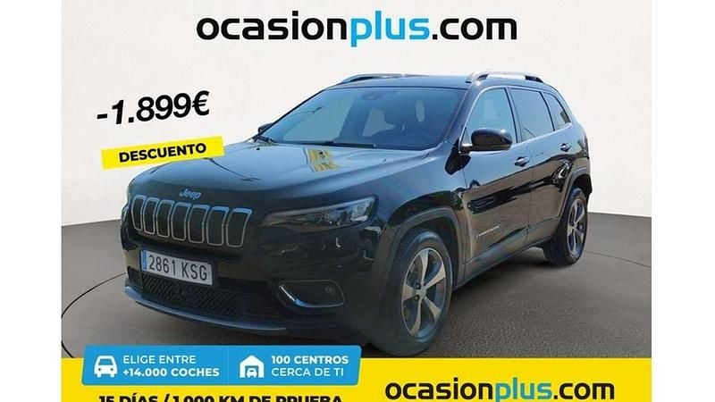 Negro Usado 2018 Jeep Cherokee Limited SUV | 18.991 € (Precio justo) - Imagen 1/4