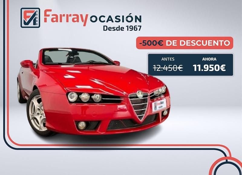 Usado Alfa Romeo Spider 185 CV (136 kW) 2007 Rojo Descapotable
