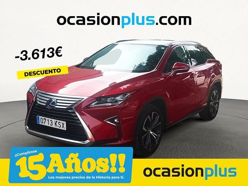 Rojo Usado 2019 Lexus RX450h Executive Line SUV | 39.750 € (Precio justo) - Imagen 1/4
