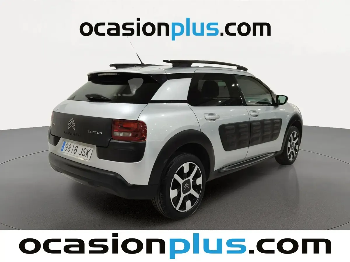 Usado Citroën C4 Cactus Feel 100 CV (73 kW) 2016 Gris Utilitario