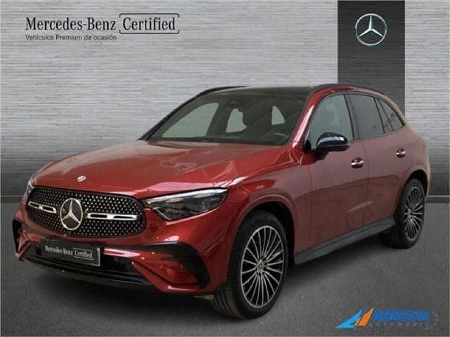 Rojo jacinto Usado 2023 Mercedes GLC220 AMG line | 53.900 € (Precio justo) - Imagen 1/4