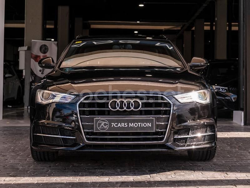 Usado Audi A6 190 CV (139 kW) 2018 Negro Familiar