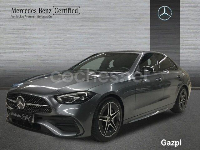 Gris / plata Usado 2022 Mercedes C220 Berlina | 40.900 € (Caro) - Imagen 1/4