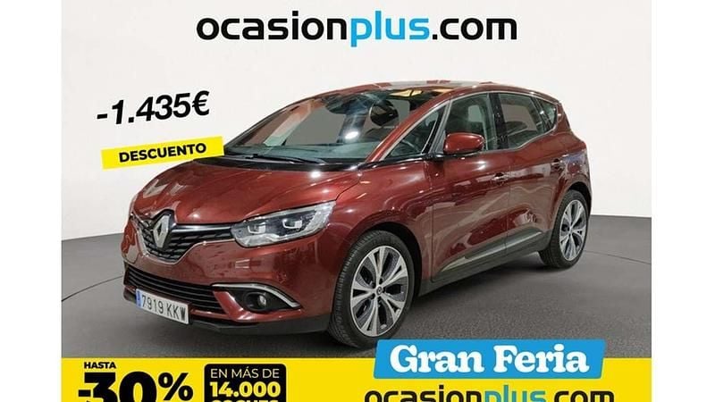 Rojo Usado 2018 Renault Scénic Techno Monovolumen | 14.355 € - Imagen 1/4