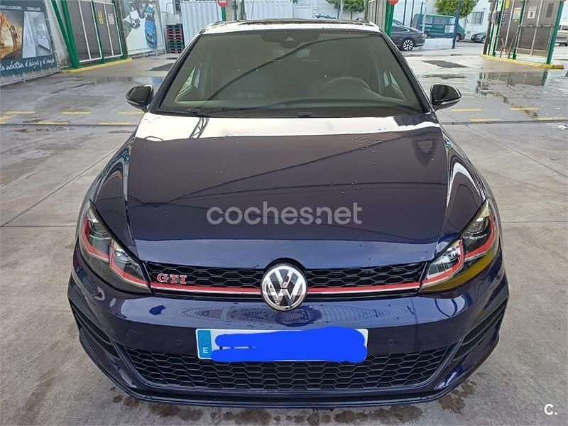 Usado VW Golf VII GTI 245 CV (180 kW) 2019 Azul Berlina