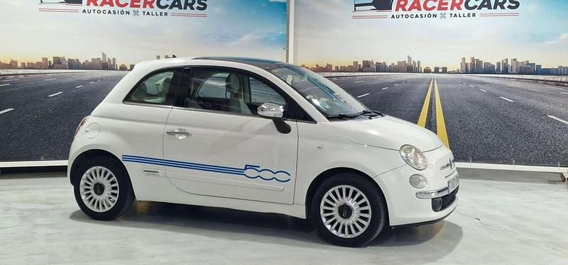 Blanco Usado 2009 Fiat 500 Lounge Utilitario | 7495 € (Caro) - Imagen 1/4