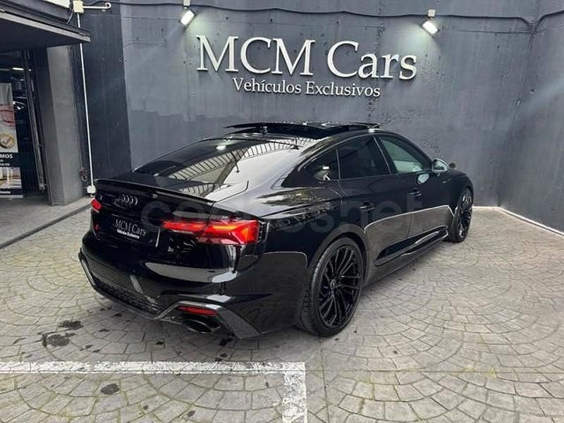 Usado Audi RS5 Sportback Exclusive 450 CV (330 kW) 2021 Negro Berlina