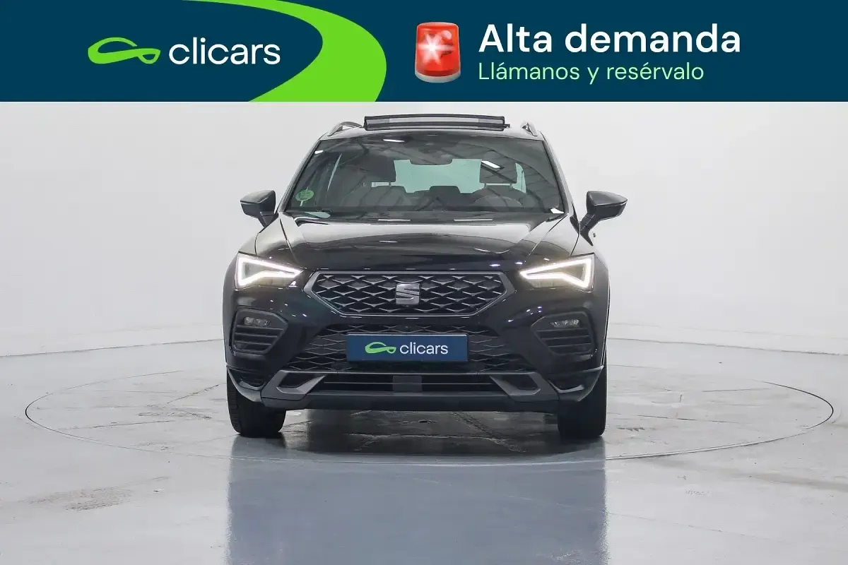 Usado Seat Ateca FR 150 CV (110 kW) 2022 Negro SUV