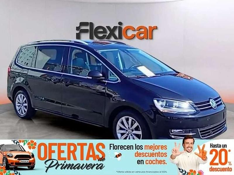 Usado VW Sharan Advance 150 CV (110 kW) 2020 Negro Monovolumen