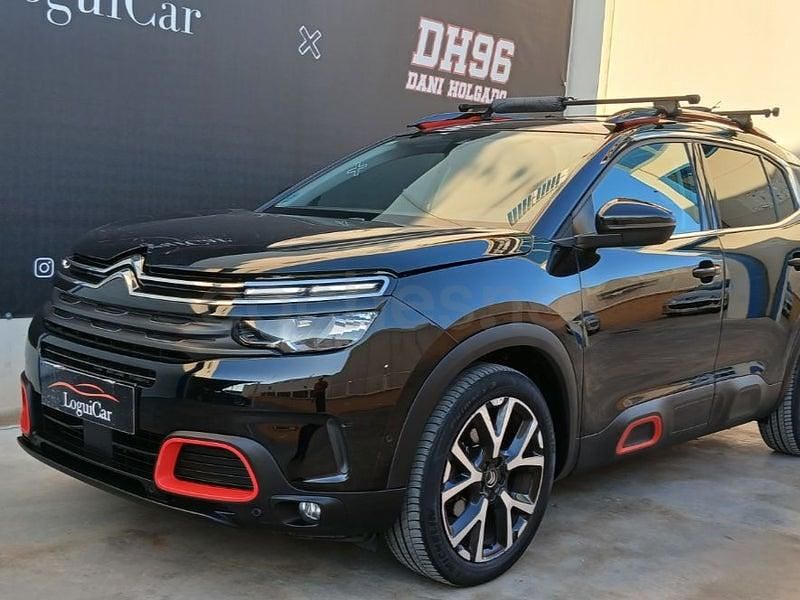 Usado Citroën C5 Aircross Shine 131 CV (96 kW) 2019 Negro SUV