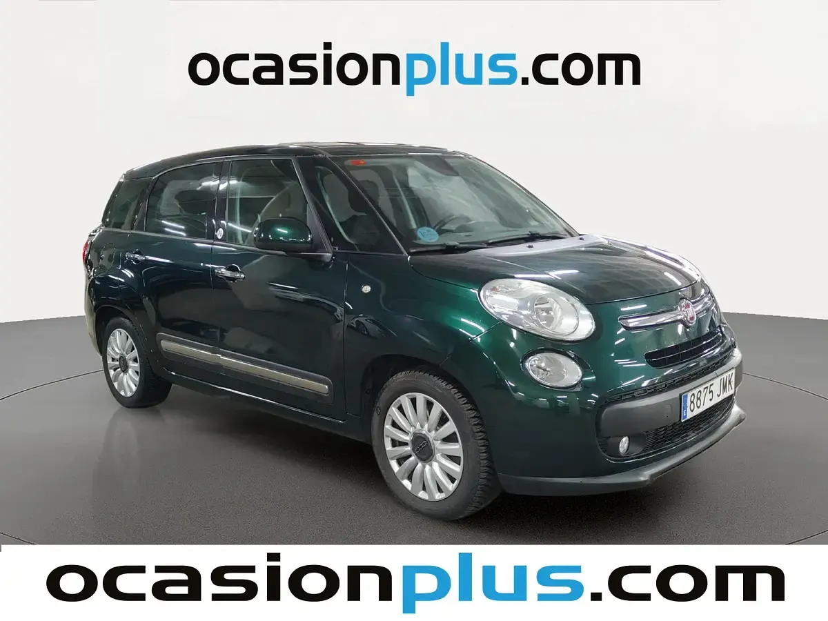 Usado Fiat 500L Living 120 CV (88 kW) 2016 Verde Monovolumen