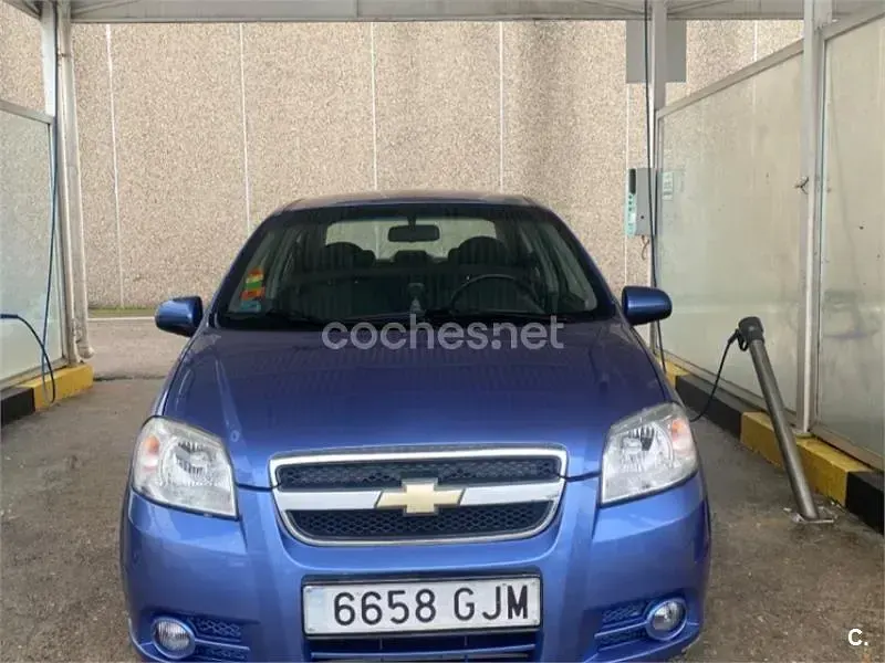 Usado Chevrolet Aveo LT 94 CV (69 kW) 2008 Azul Berlina