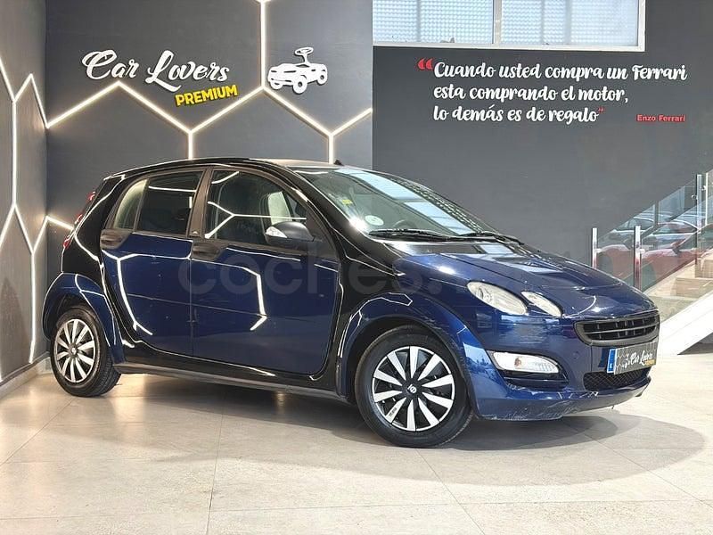 Usado Smart ForFour Passion 95 CV (69 kW) 2004 Azul Utilitario