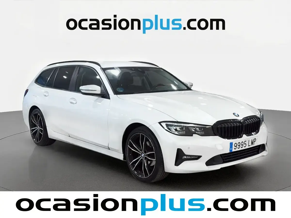 Usado BMW 318 150 CV (110 kW) 2021 Blanco Familiar