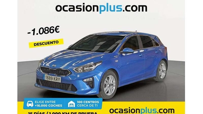 Azul Usado 2018 Kia Ceed Sportswagon Familiar | 10.864 € (Precio justo) - Imagen 1/4
