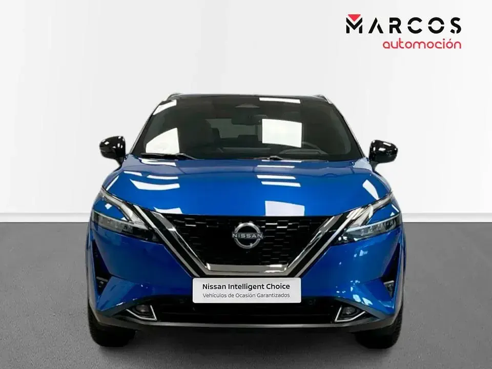 Usado Nissan Qashqai Tekna+ 160 CV (117 kW) 2022 Magnetic blue midnight black SUV