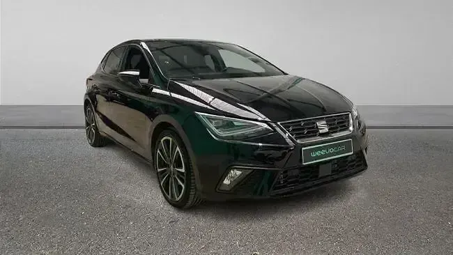 Usado Seat Ibiza FR 150 CV (110 kW) 2024 Negro Utilitario