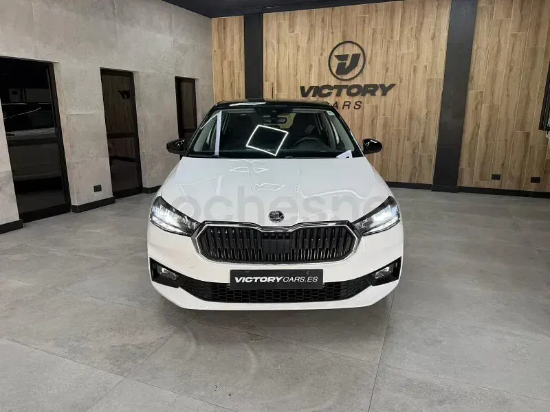 Usado Skoda Fabia 95 CV (69 kW) 2024 Blanco Utilitario