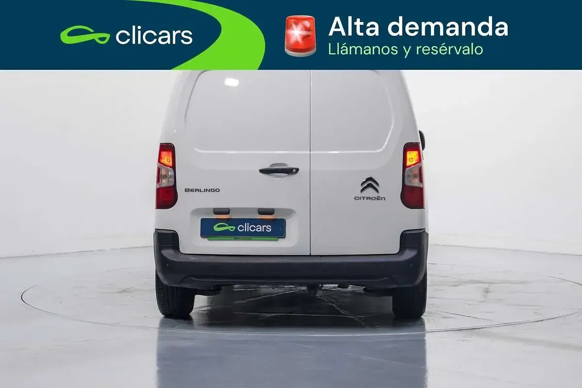 Usado Citroën e-Berlingo 102 CV (75 kW) 2021 Blanco Van