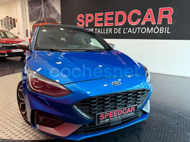 Azul Usado 2019 Ford Focus ST-Line Berlina | 19.400 € (Precio justo) - Imagen 1/4