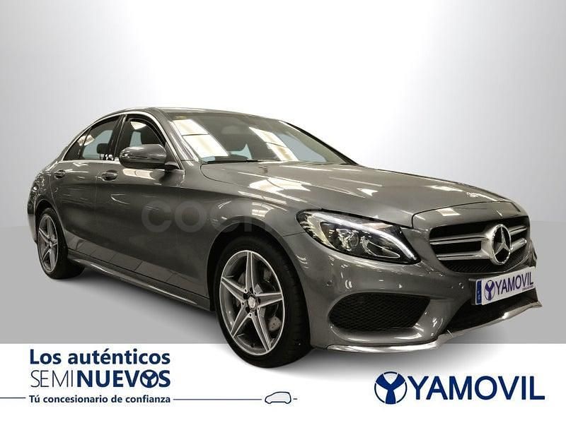 Usado Mercedes C220 Avantgarde 170 CV (125 kW) 2016 Gris Berlina