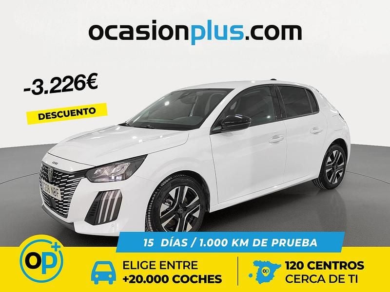 Usado Peugeot 208 Allure 100 CV (73 kW) 2025 Blanco Utilitario