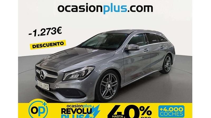 Usado Mercedes CLA200 Shooting Brake 136 CV (100 kW) 2017 Gris Familiar
