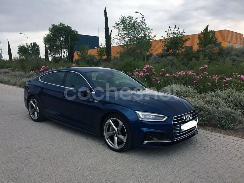 Usado Audi A5 Sportback 354 CV (260 kW) 2016 Azul Utilitario