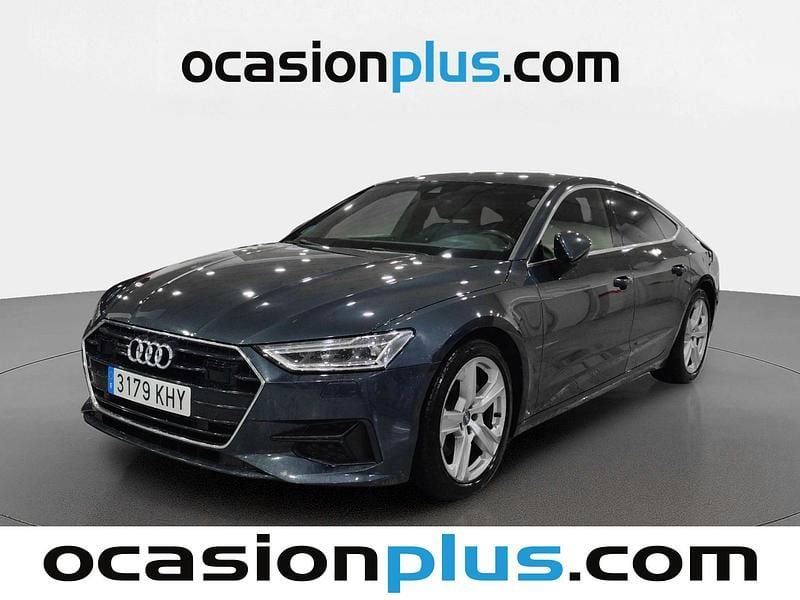 Azul Usado 2018 Audi A7 Berlina | 38.819 € (Precio justo) - Imagen 1/4