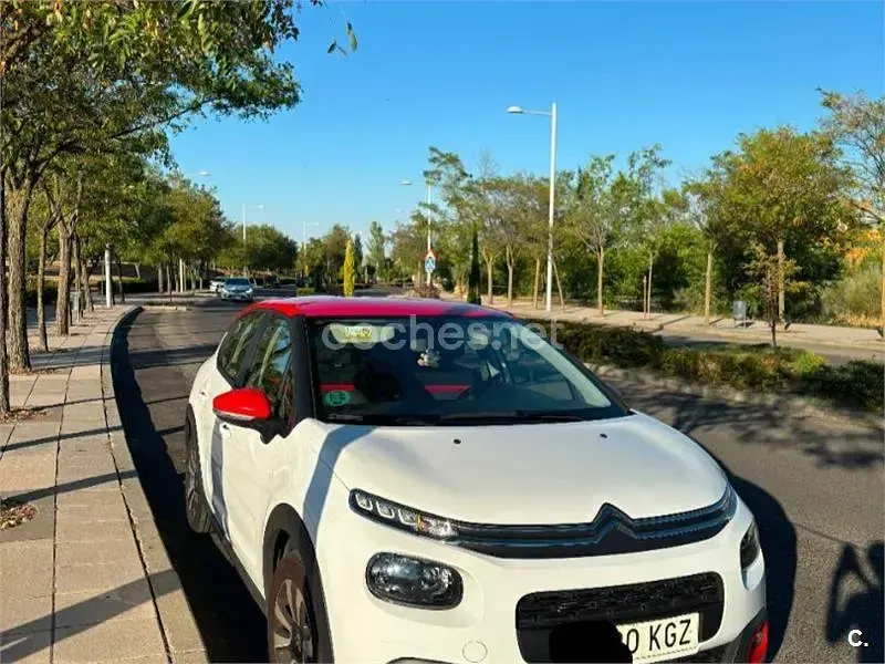 Usado Citroën C3 Feel 82 CV (60 kW) 2018 Blanco Utilitario